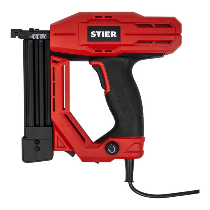 STIER Elektro-Kombi-Tacker TK-18 230 V mit 400 Nägeln und Klammern
