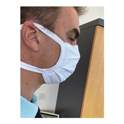 Mundschutzmasken aus Baumwolle zum Wiederverwenden wasch-/kochbar