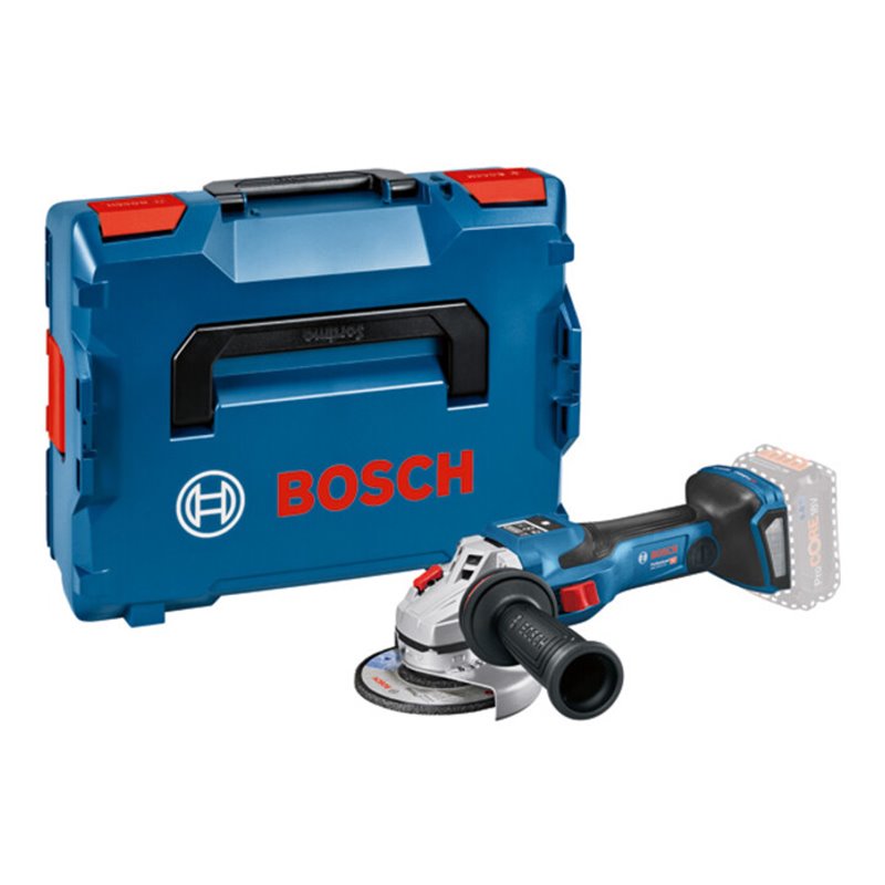 Bosch Akku-Winkelschleifer BITURBO GWS 18V-15 SC, Solo Version, L-BOXX, GCY 42