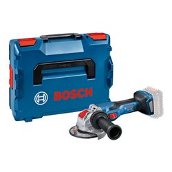Bosch Akku-Winkelschleifer BITURBO mit X-LOCK GWX 18V-15 C, Solo Version, L-BOXX