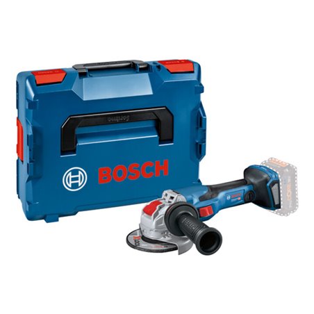 Bosch Akku-Winkelschleifer BITURBO mit X-LOCK GWX 18V-15 C, Solo Version, L-BOXX