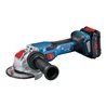 Bosch Akku-Winkelschleifer BITURBO mit X-LOCK GWX 18V-15 C, Solo Version, L-BOXX