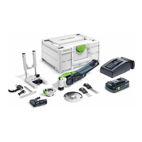 Festool Akku-Oszillierer OSC 18 HPC 4,0 EI-Set VECTURO