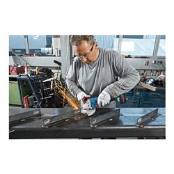 Bosch Akku-Winkelschleifer BITURBO GWS 18V-15 C, Solo Version, Zusatzhandgriff, L-BOXX