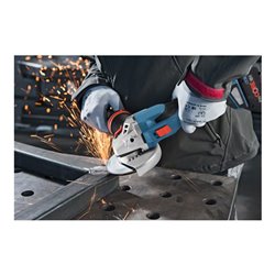 Bosch Akku-Winkelschleifer BITURBO GWS 18V-15 C, Solo Version, Zusatzhandgriff, L-BOXX