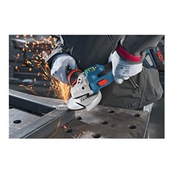 Bosch Akku-Winkelschleifer BITURBO GWS 18V-15 SC, Solo Version, L-BOXX