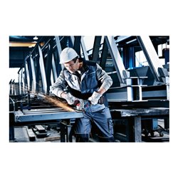 Bosch Akku-Winkelschleifer BITURBO mit X-LOCK GWX 18V-15 SC, Solo Version, L-BOXX