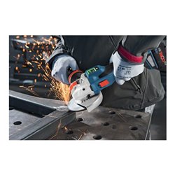 Bosch Akku-Winkelschleifer BITURBO mit X-LOCK GWX 18V-15 SC, Solo Version, L-BOXX