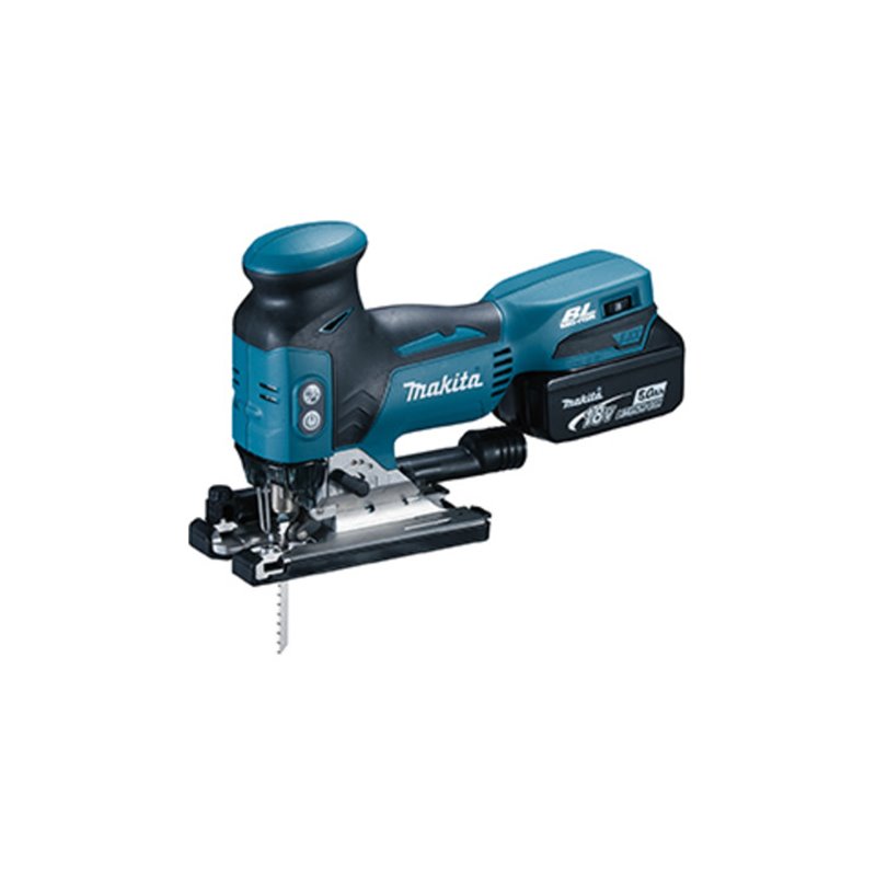 Makita Akku-Pendelhub-Stichsäge DJV181RTJ 18 V mit 2 Akkus, Schnellladegerät und im Koffer