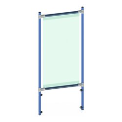 fetra Anbausatz Infektionsschutzrahmen 5948 für Modelle 2448, 2449