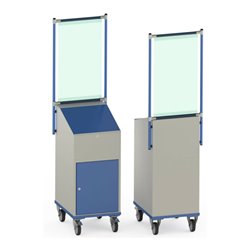 fetra Anbausatz Infektionsschutzrahmen 5948 für Modelle 2448, 2449