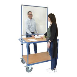 fetra Anbausatz Infektionsschutzrahmen 5901 für Modelle 2401, 2402, 2421, 2422, 2442