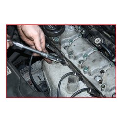 KS Tools 1/2' Spezial-Gewindereiniger mit integriertem Dichtsitzfräser