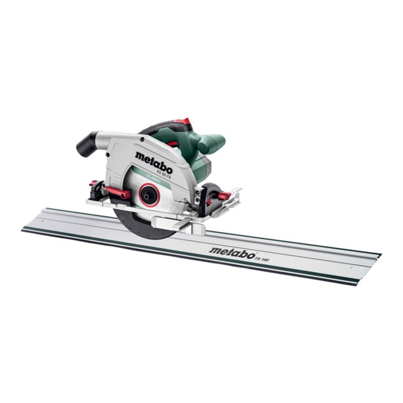Metabo Handkreissäge KS 66 FS Set mit Führungsschiene FS 160 Karton