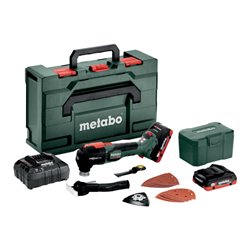 Metabo Akku-Multitool MT 18 LTX BL QSL metaBOX 145 L 18V 2x4Ah LiHD + ASC 55