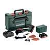 Metabo Akku-Multitool MT 18 LTX BL QSL metaBOX 145 L 18V 2x4Ah LiHD + ASC 55