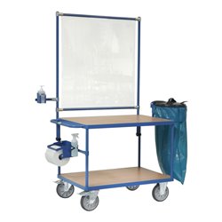 fetra Abfallsammler 1397 mit Schellenbefestigung für Rohr Ø 27 mm