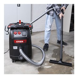 STIER Nass-Trockensauger M PRO-35L - 73 L/s · 270 mbar