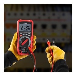 STIER Profi Multimeter 60mV - 1000V AC/DC CAT III 1000V CAT IV 600V VFD RMS