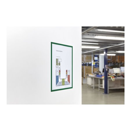 Magnetoplan magnetofix-Magnetrahmen, 5 Stück, A3, grün