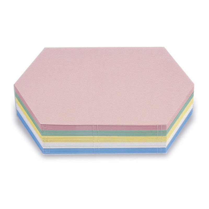 Magnetoplan Kommunikationskarte Königswabe, 297 x 165 mm, 500 Stück, sortiert, 500 Blatt