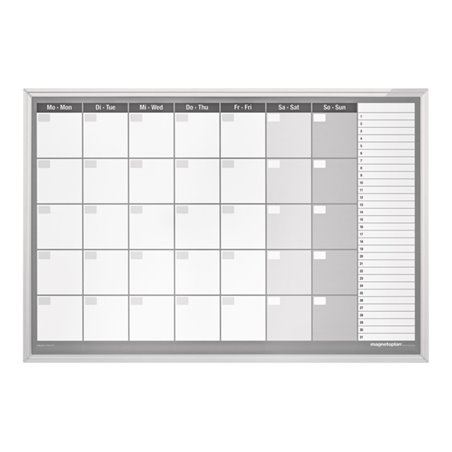 Magnetoplan Monatsplaner CC, 920 x 625 mm, 7 x 5