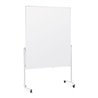 Magnetoplan Moderationstafel mit weißem Rahmen, einteilig, Karton weiß, 1200 x 1500 mm
