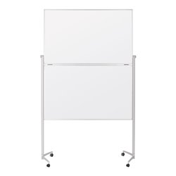 Magnetoplan Design-Moderatorentafel 'evolution plus' klappbar, Filz blau, 1200 x 1500 mm