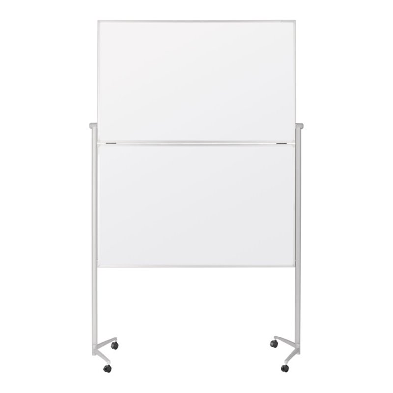 Magnetoplan Design-Moderatorentafel 'evolution plus' klappbar, Filz blau, 1200 x 1500 mm