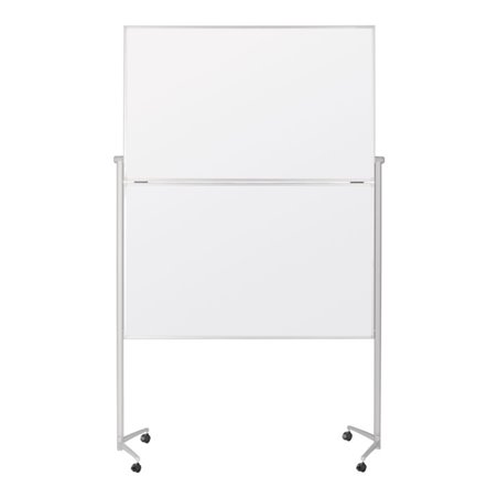 Magnetoplan Design-Moderatorentafel 'evolution plus' klappbar, Filz grau, 1200 x 1500 mm