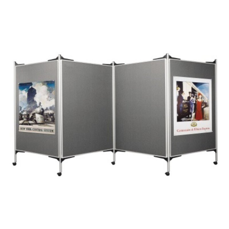 Magnetoplan Präsentationswand mobil, 3 Tafeln