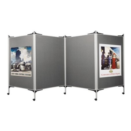 Magnetoplan Präsentationswand mobil, 3 Tafeln