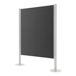 Magnetoplan Präsentationswand stationär, 2 Tafeln