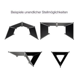 Magnetoplan Präsentationswand stationär, 3 Tafeln