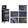 BGS Werkstattwagen Profi Standard Maxi 12 Schubladen mit 263 Werkzeugen