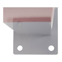 STIER Parkbügel umlegbar mit Zylinderschloss HxBxT 512x775x190mm