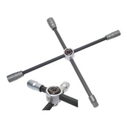 BGS LKW-Radkreuz faltbar Vierkant SW 24 x 27 x 32 x 20 mm (3/4 Zoll)