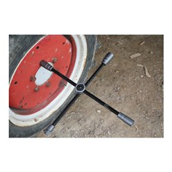 BGS LKW-Radkreuz faltbar Vierkant SW 24 x 27 x 32 x 20 mm (3/4 Zoll)