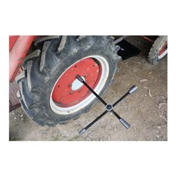 BGS LKW-Radkreuz faltbar Vierkant SW 24 x 27 x 32 x 20 mm (3/4 Zoll)