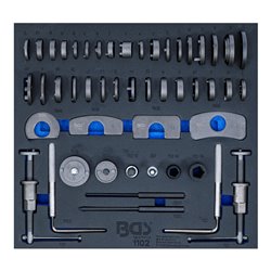 BGS Werkstattwageneinlage 2/3: Bremskolben-Rückstell-Satz 50 teilig