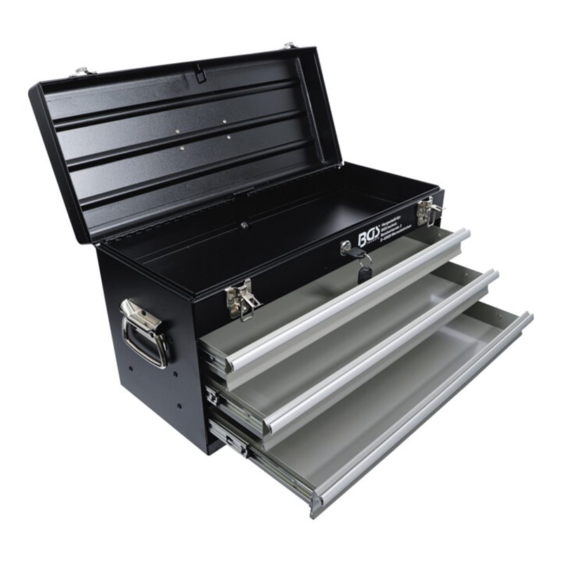 BGS Metall-Werkzeugkoffer, leer 3 Schubladen