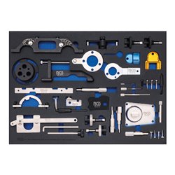 BGS Werkstattwageneinlage 3/3: Motor-Einstellwerkzeug-Satz für Opel, Chevrolet, Saab, Fiat, Lancia, Suzuki, Ford