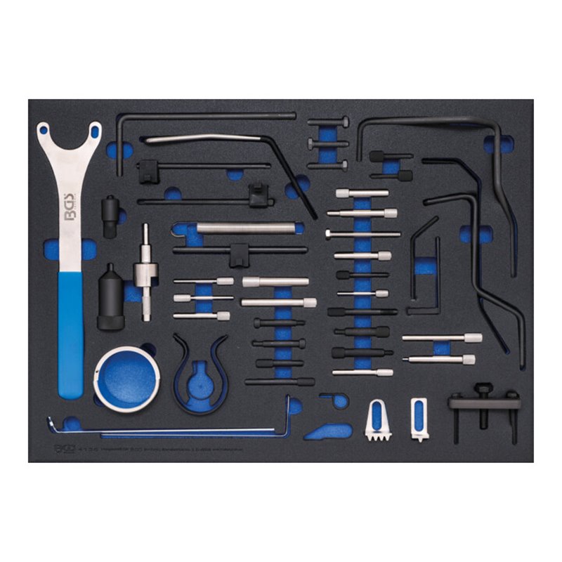 BGS Werkstattwageneinlage 3/3: Motor-Einstellwerkzeug-Satz für Fiat, Ford, Citroën, Peugeot