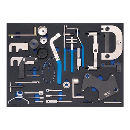 BGS Werkstattwageneinlage 3/3: Motor-Einstellwerkzeug-Satz für Renault, Nissan, Opel, Volvo