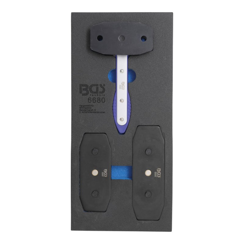 BGS Bremskolben-Rückstell-Werkzeug mit Ratschenfunktion 7 teilig