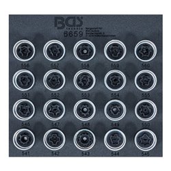 BGS Felgenschloss-Werkzeug-Satz für VAG 20 teilig