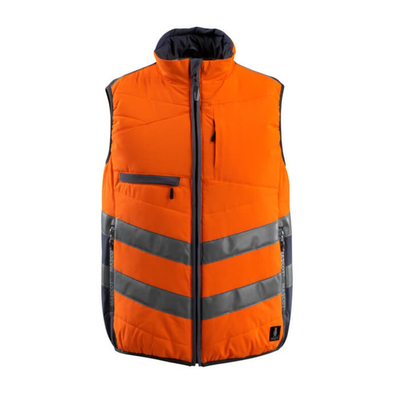 Mascot Grimsby Thermoweste hi-vis orange/schwarzblau