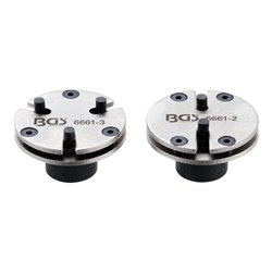 BGS Bremskolben-Rückstelladapter-Satz universal mit 2 & 3 Stiften 2 teilig