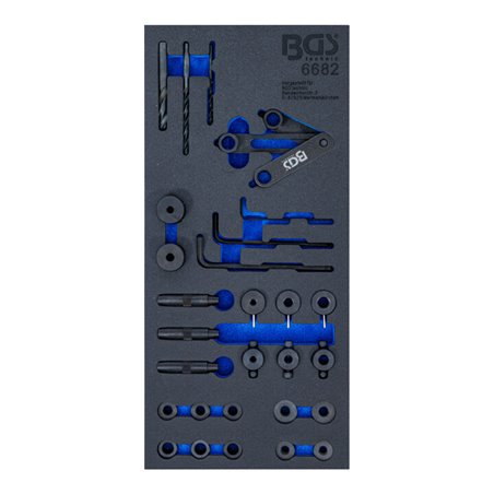 BGS Zylinderkopf-Bohrlehren-Werkzeug-Satz 28 teilig