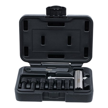 BGS Ölablass-Schrauben-Dichtsitz-Fräser-Satz 8 teilig